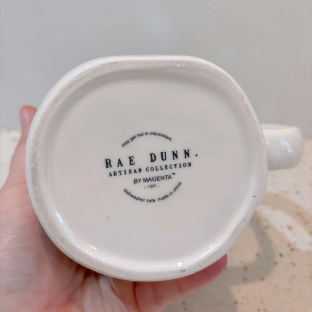 Rae Dunn Halloween‎ MAGICAL Mug White & Purple